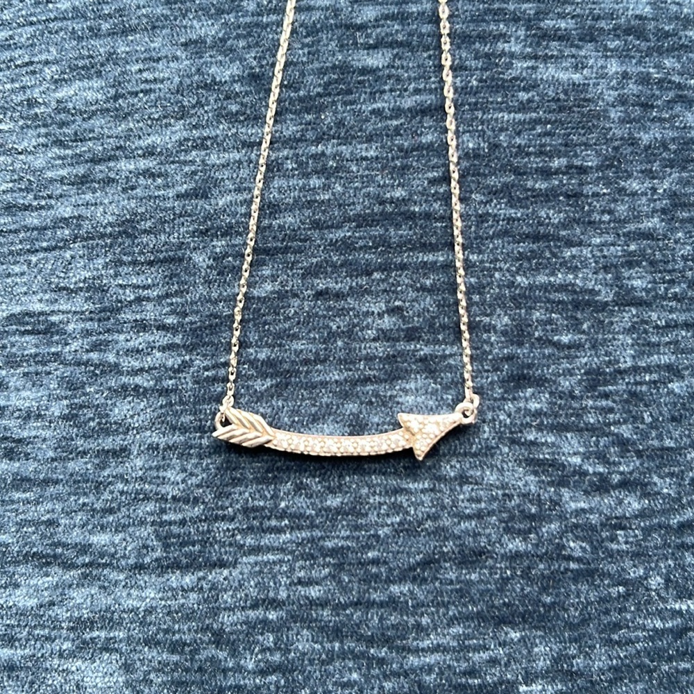 Swarovski Crystal Arrow necklace